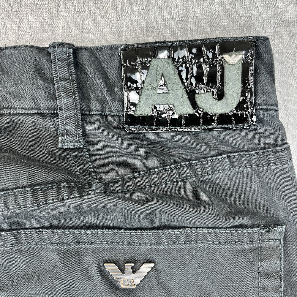 Armani exchange relaxed‎ Men 38/35X29 Black distressed black Pants (Giorgio)